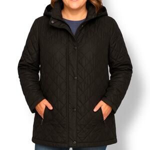 Marc New York by Andrew Marc quilted coat black – XXL